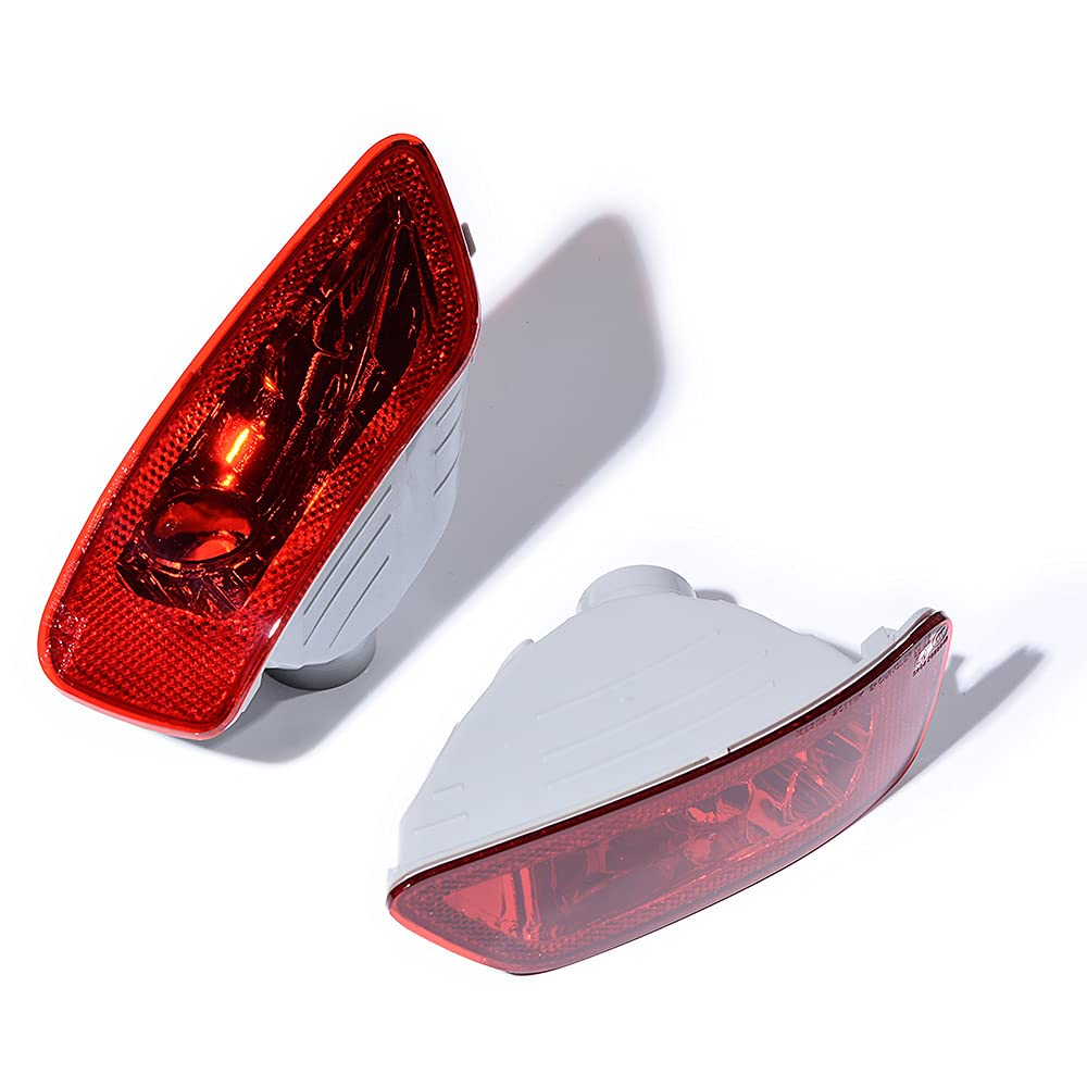 AstraDepot Pair of Rear Bumper Reflector Housing Replacement for Jeep Compass & Grand Cherokee WK2 (2011-2016), Dodge Journey (2012-2019) - Enhance Night Visibility & Safety