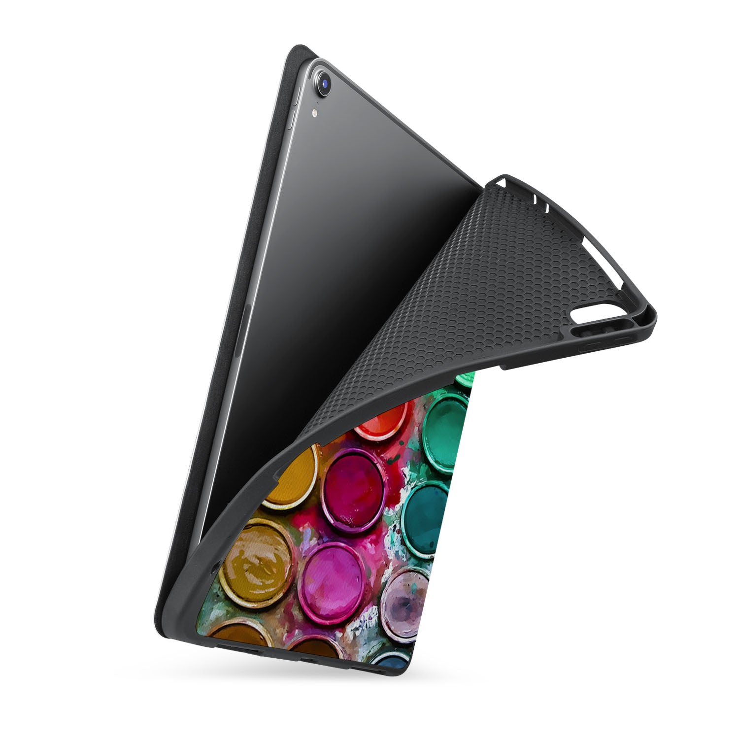 Premium iPad Trifold Case with Auto Sleep/Wake - Slim Protective Cover for iPad 6th/7th/8th/9th Gen - Perfect for Work, School & Travel