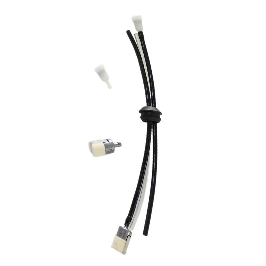 HURI 3 Hole Grommet Hose Tube Fuel Line Filter Tune Up Kit - Compatible with Echo Mantis Tiller SV-5C, SV-4B, SV-6/1, SV-6, TC-210, TC-2100, HC-1500, LHD-1700 - Perfect for Lawn Care, Gardening & Small Engine Maintenance