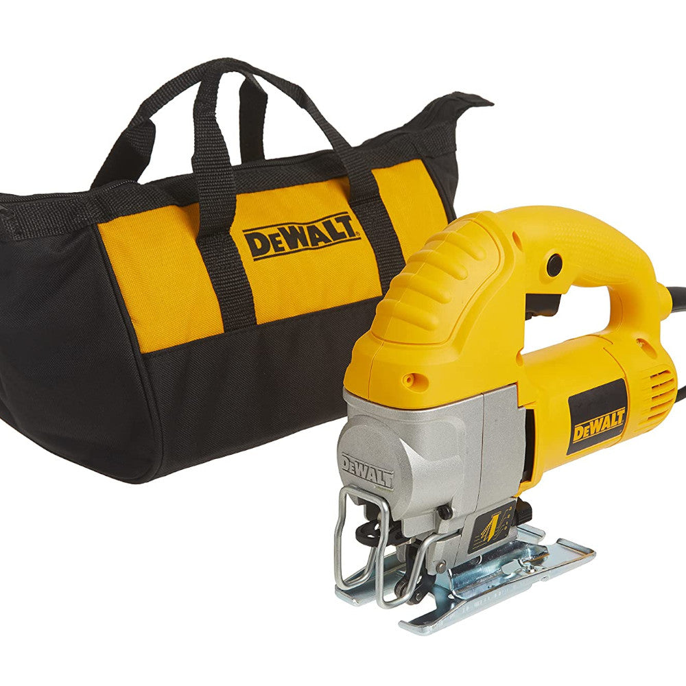 DEWALT 5.5 Amp Top Handle Jigsaw Kit with DEWALT Warranty - Refurbished Power Tool (Model DW317K) for Woodworking, DIY Projects & Professional Construction Use