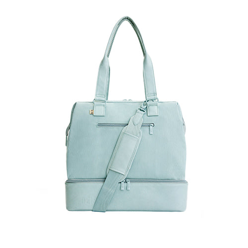 The Mini Weekender Travel Bag in Slate - Perfect for Weekend Getaways, Gym, and Business Trips