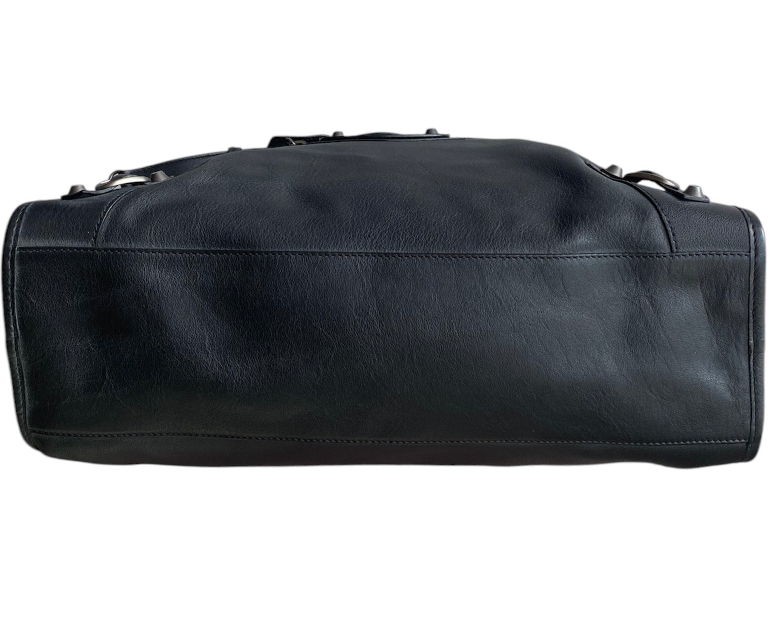 Balenciaga Black Leather City Bag for Women - Stylish & Durable Designer Handbag for Everyday Use, Work, and Travel
