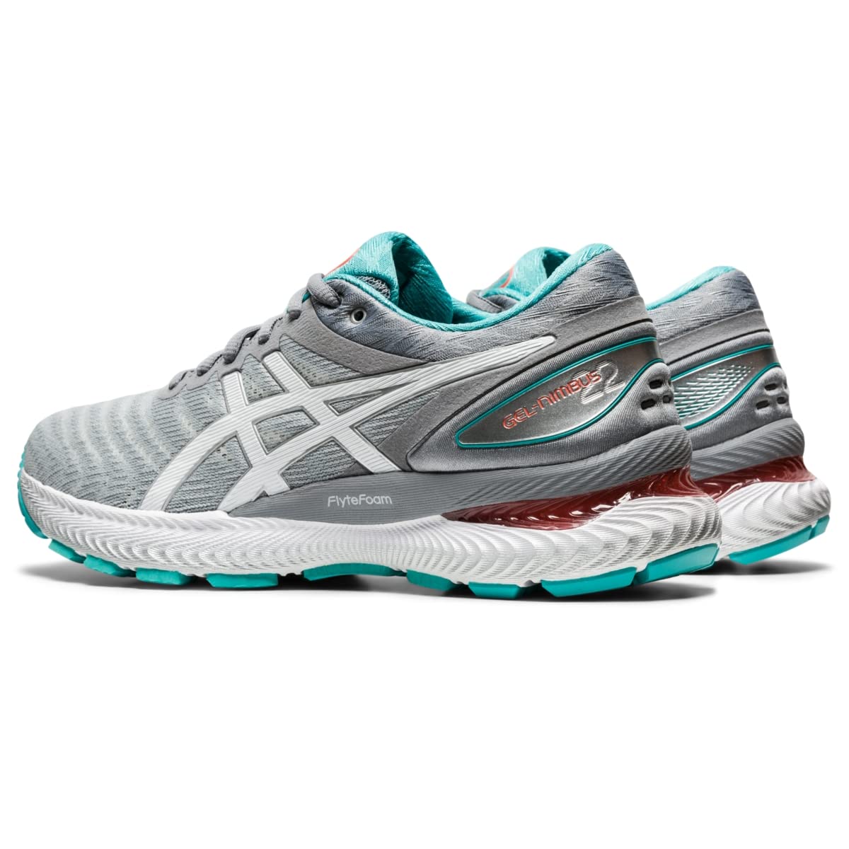 ASICS Women's Gel-Nimbus 22 Lite-Show Running Shoes - Lightweight Cushioned Sneakers for Road Running, Jogging & Gym Workouts - Reflective Details for Night Safety