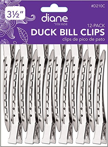 Diane 3.5 Inch Lightweight Aluminum Hair Clips - Rustproof Hair Claw Clips for Women & Girls, Non-Slip Hair Accessories for Ponytails, Buns & Updos - Perfect for School, Work, Parties & Everyday Styling
