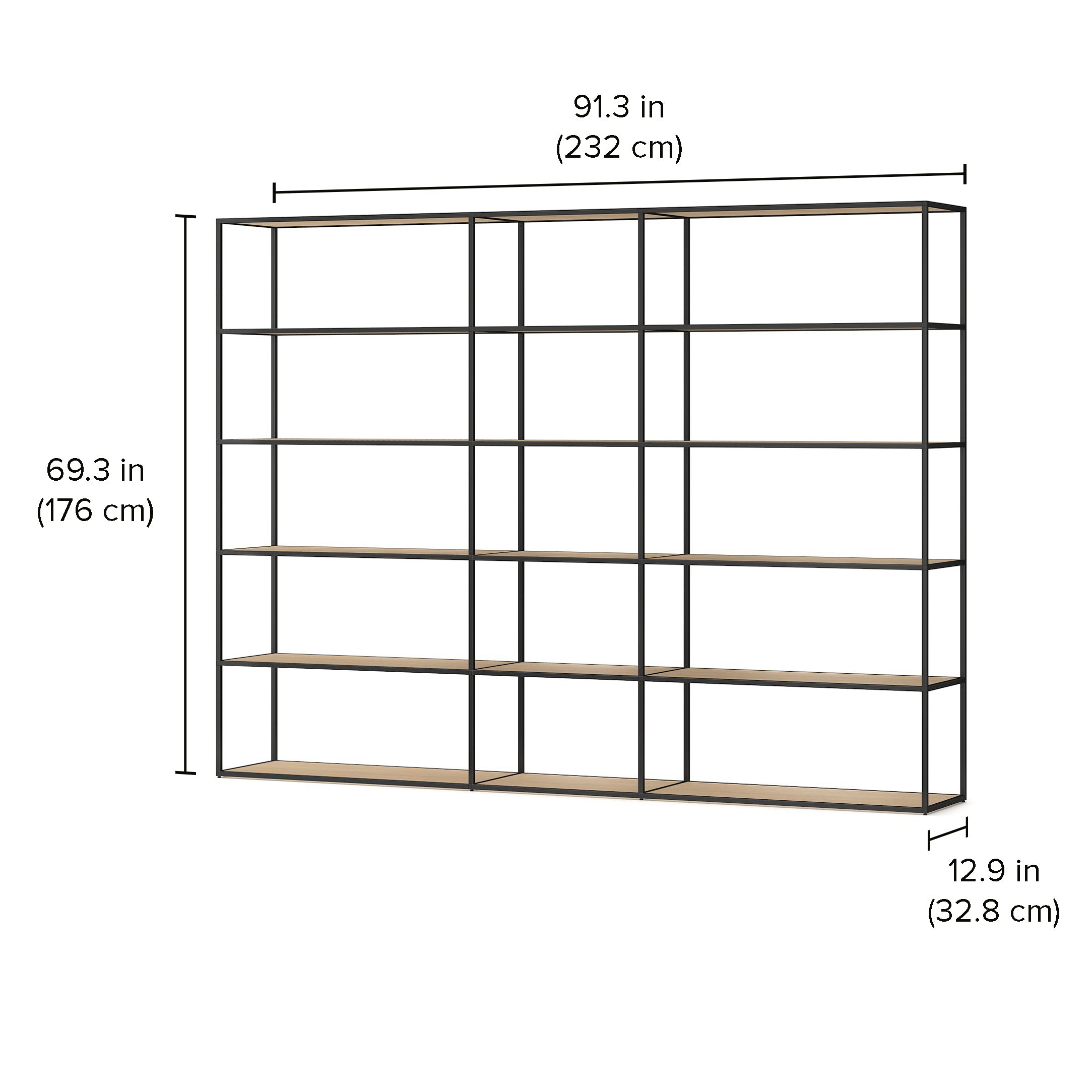 LIUM Decorative Shelving Unit Combo - 3 Tier & 5 Tier Wall Mounted Floating Shelves Set - Modern Wooden Display Shelves for Living Room, Bedroom, Office - Perfect for Books, Photos, Plants & Home Decor