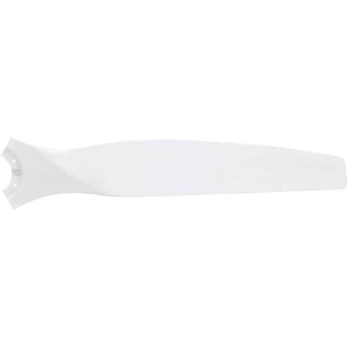 Fanimation B6720MW Spitfire Ceiling Fan Blades - Matte White Replacement Blades for Modern Home Cooling | Perfect for Living Room, Bedroom & Outdoor Spaces