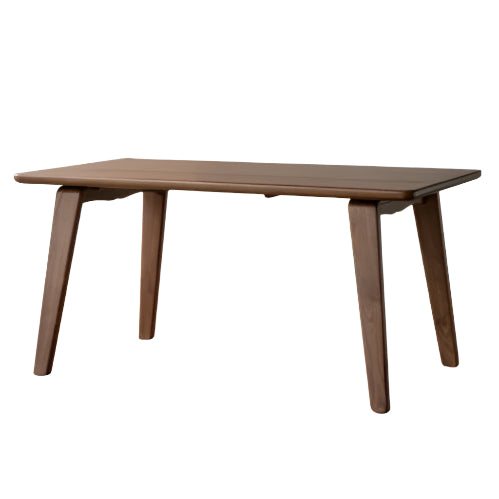 Premium Black Walnut and Ash Wood Large Dining Table - 8 Seater Long Farmhouse Table for Dining Room, Kitchen, and Entertaining