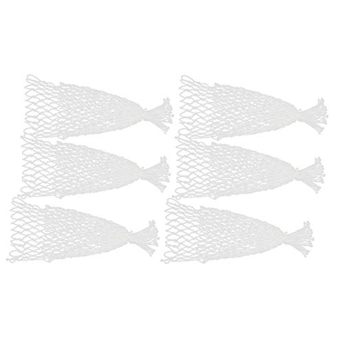 VGEBY 6PCS Billiards Pool Table Pockets - Premium Cotton Mesh Net Bags for Pool Table Accessories | Perfect for Home Game Rooms, Bars & Professional Billiard Halls