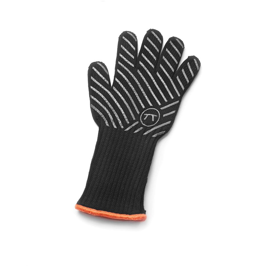 Outset 13 Professional High Temperature Grill Gloves - Heat Resistant BBQ Oven Mitts for Cooking, Grilling & Baking - Large/X-Large Size for Safe Handling of Hot Pans & Grills