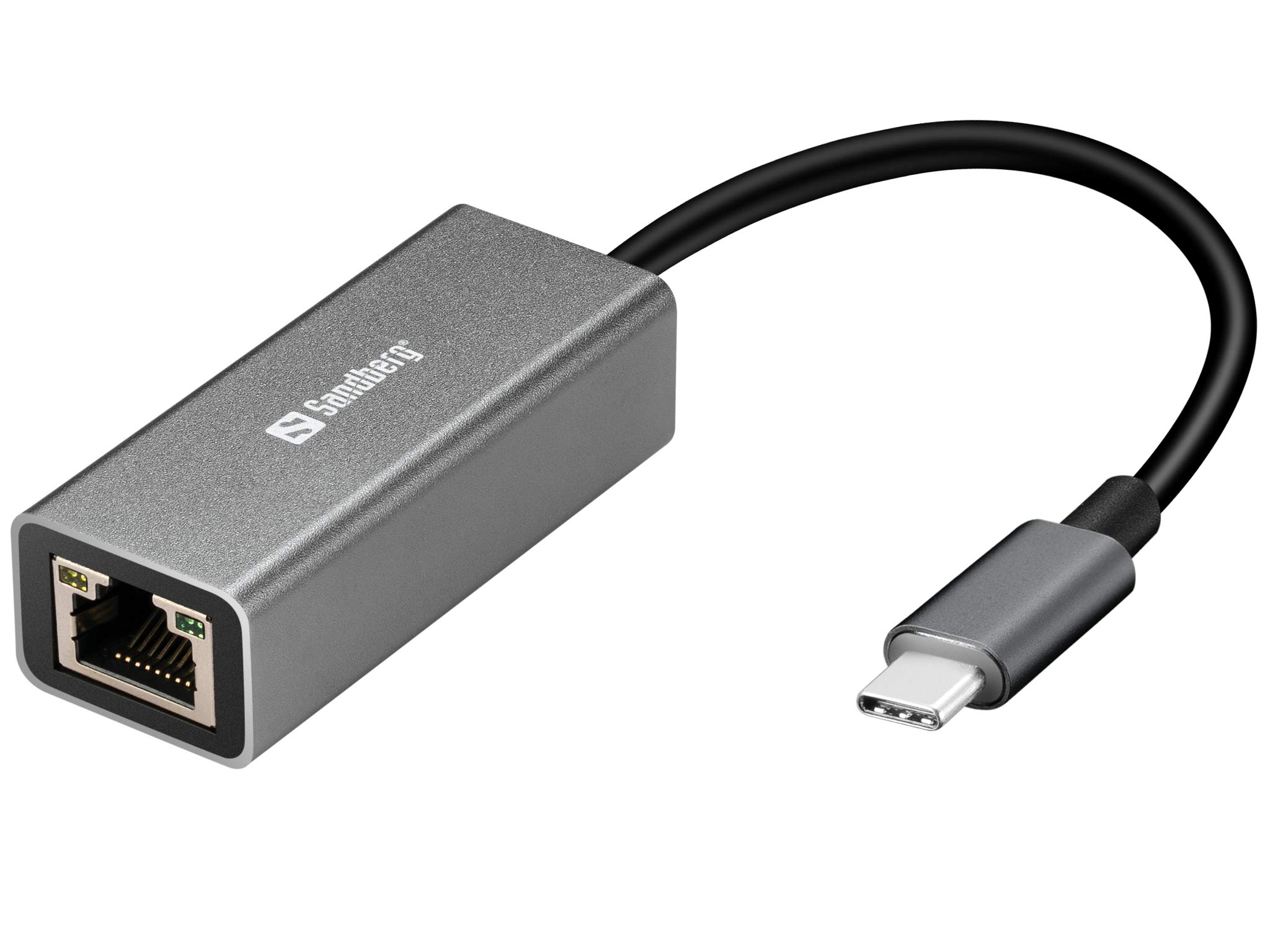 USB-C to Gigabit Ethernet Adapter - High-Speed Wired Internet Dongle for MacBook, Chromebook, Surface Pro - Stable Connection for Gaming, Streaming & Remote Work