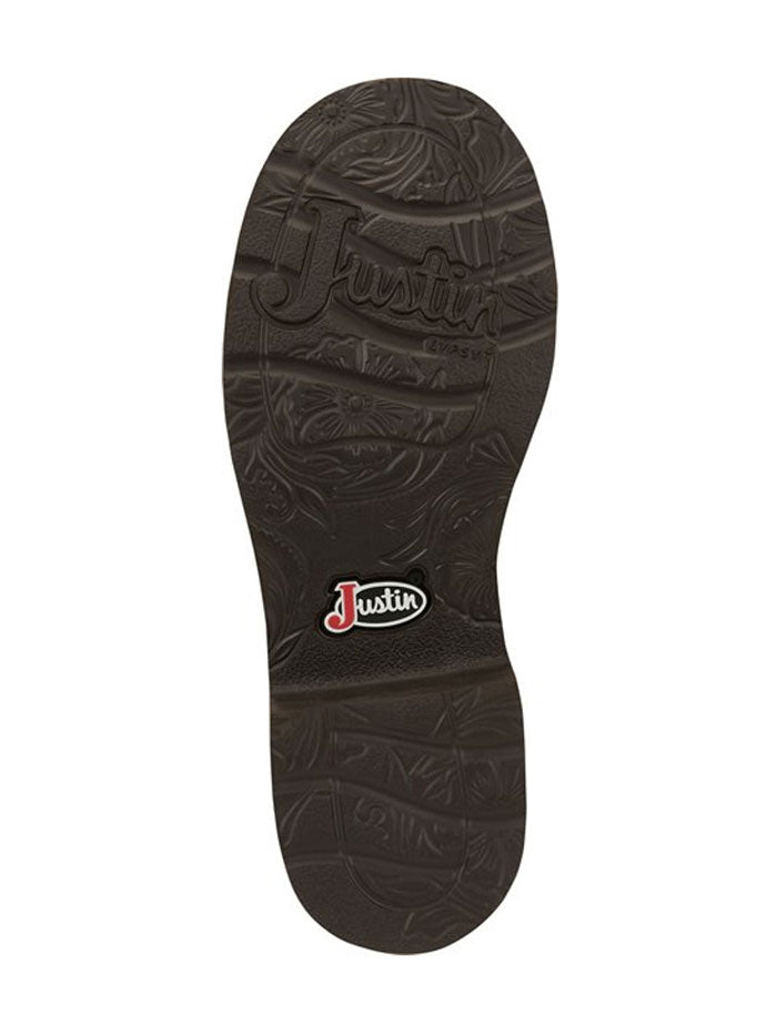 Justin GY9606 Women's Western Boots in Chocolate Brown - Perfect for Country Rides, Rodeos & Cowgirl Fashion