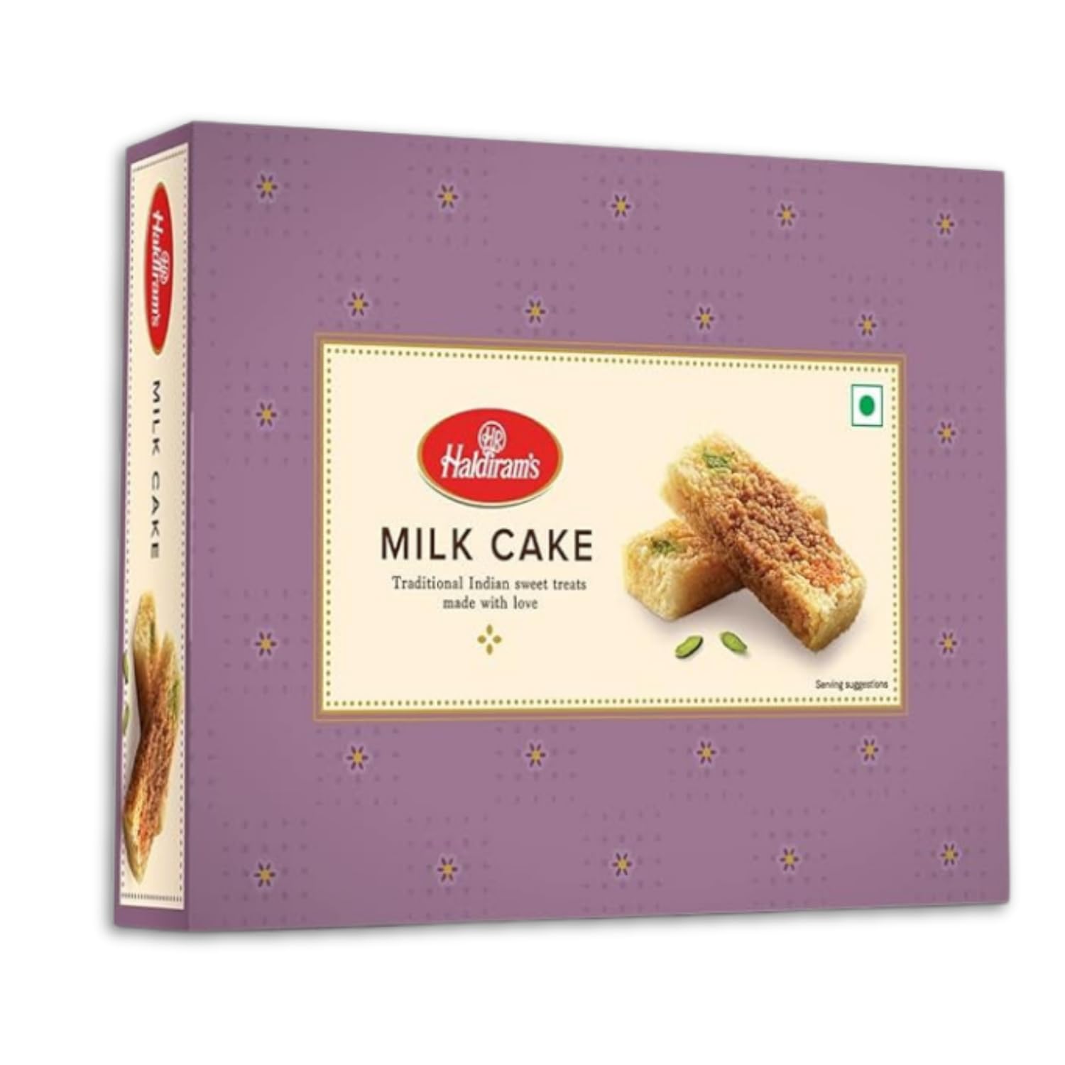 Haldiram's Premium Milk Cake 200g | Authentic Indian Mithai | Rich & Creamy Traditional Sweet | Handcrafted Fresh Doodh Sweet | Gift Box for Diwali, Holi & Festivals | Perfect for Gifting, Dessert & Tea Time Snacks