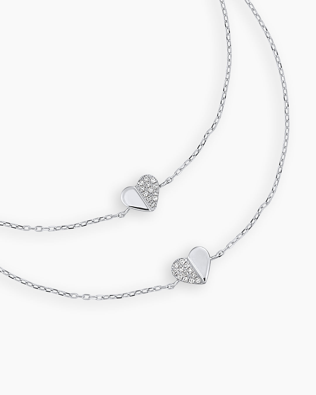 Diamond Bond Bracelet for Women - Elegant Sterling Silver Friendship Jewelry Gift for Her - Perfect for Anniversaries, Birthdays & Special Occasions
