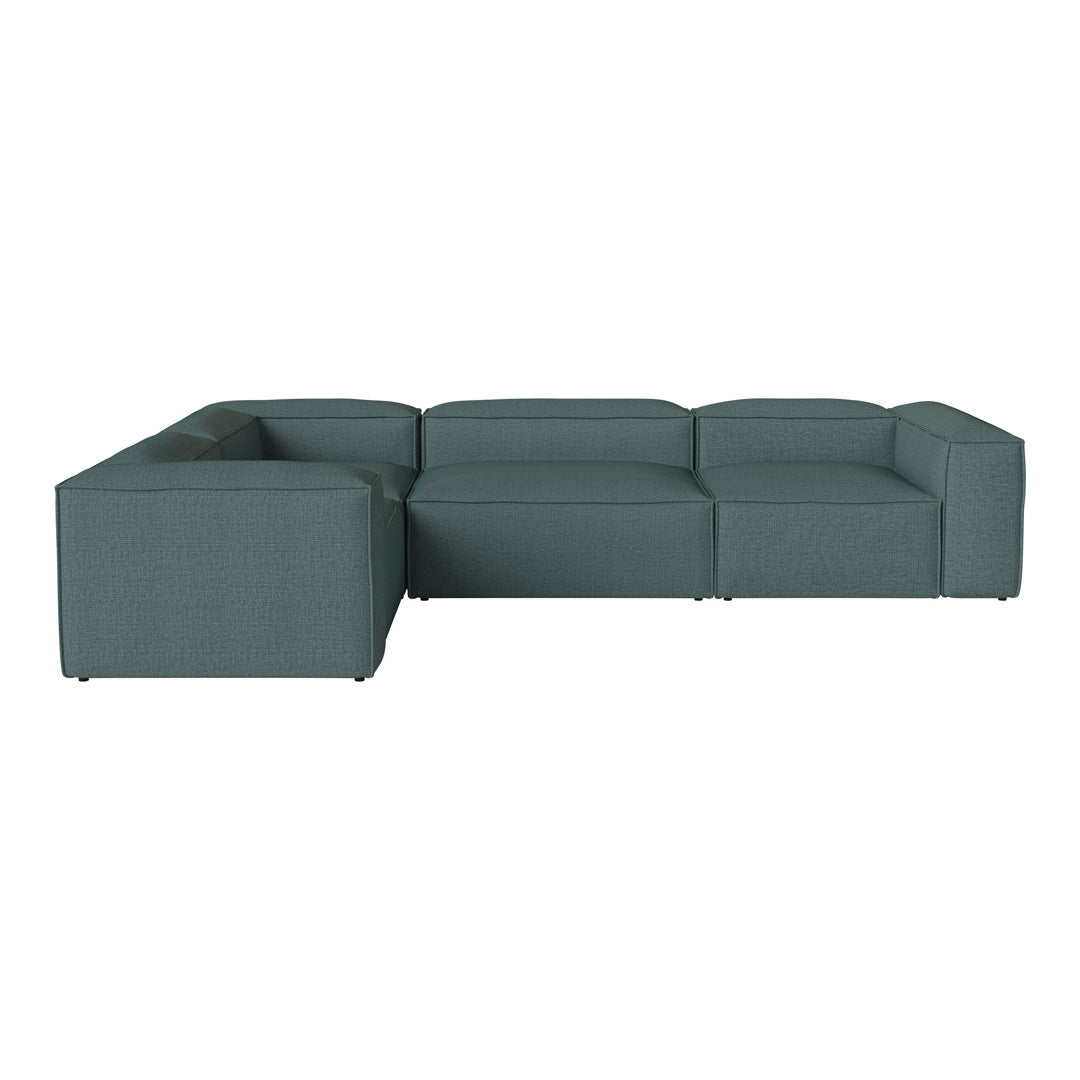 Cosima Corner Sofa - Modern L-Shaped Sectional Couch for Living Room, Home Theater & Lounge Spaces