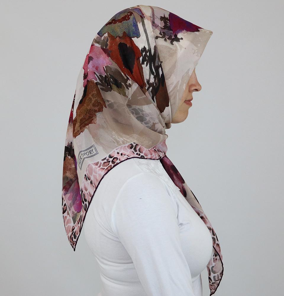 Aker 'Angel' Chiffon Hijab Scarf 6823 991 - Lightweight Muslim Headscarf for Women, Elegant Prayer Shawl, Perfect for Daily Wear & Special Occasions