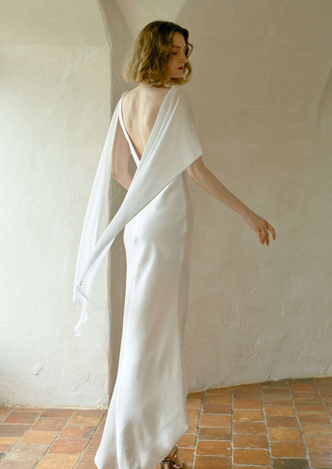 Custom Wedding Gown | Elegant Bridal Dress for Bride | Perfect for Church Ceremony, Beach Wedding & Reception Party