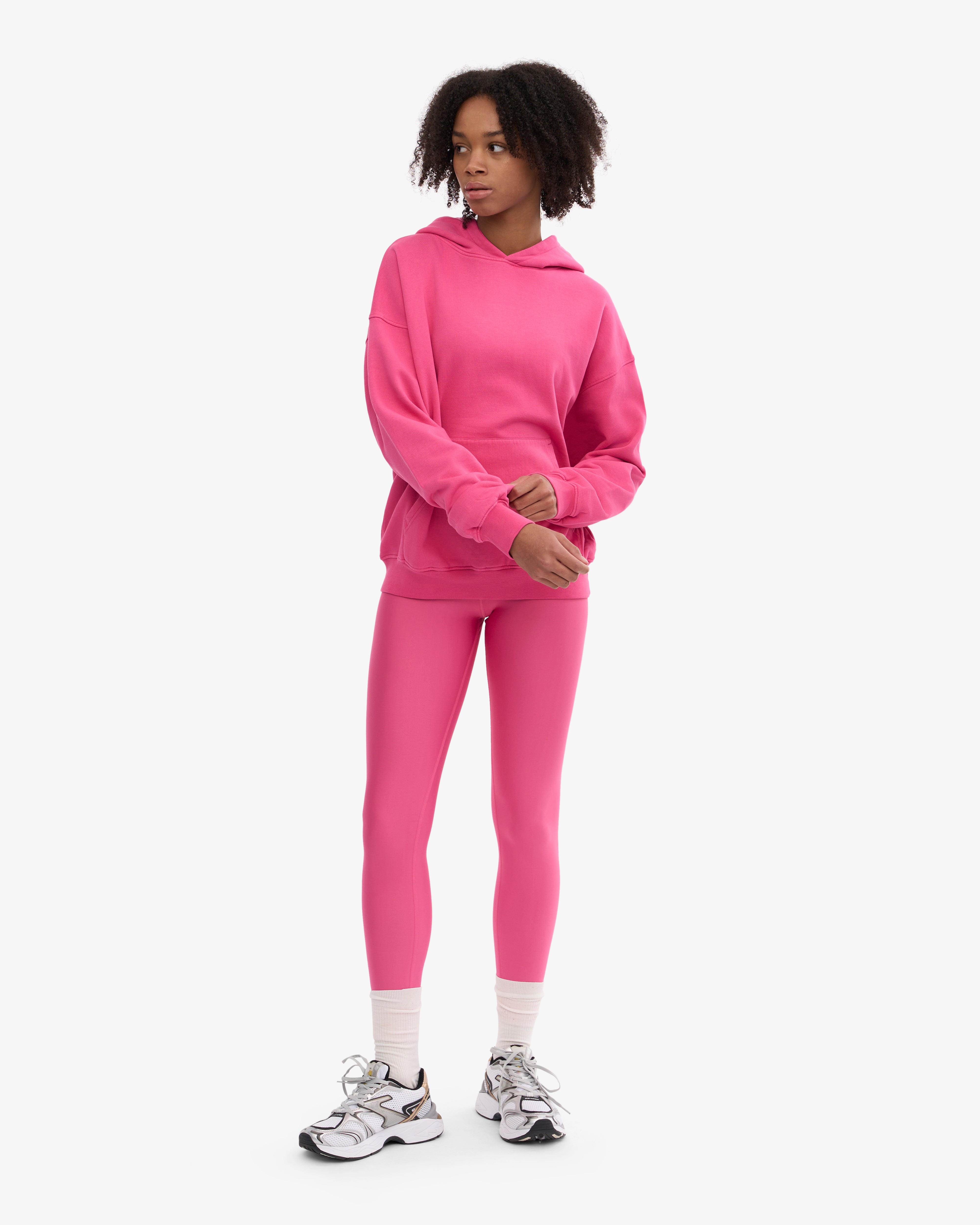 Organic Oversized Hoodie - Bubblegum Pink | Soft & Cozy Unisex Pullover Sweatshirt | Perfect for Casual Wear, Loungewear & Street Style Fashion