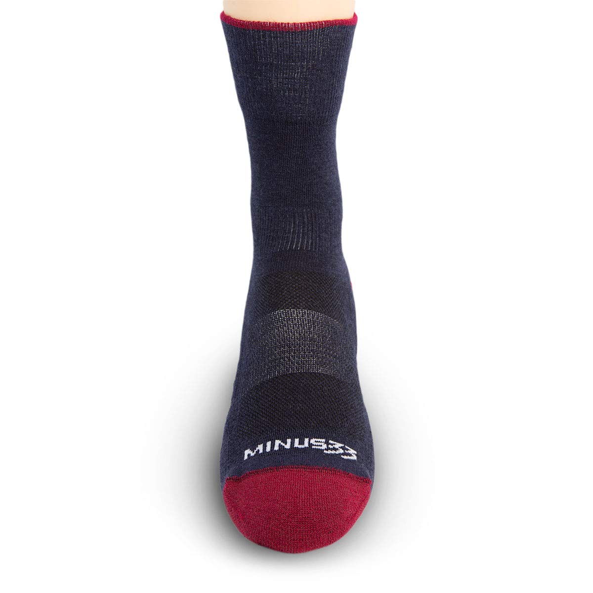 Premium USA Made Merino Wool Crew Socks for Hiking & Outdoor Adventures - Durable, Breathable & Moisture-Wicking for Trail Running, Camping & Mountain Climbing