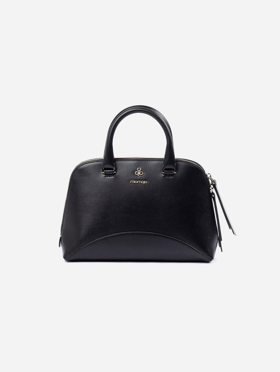Isotta Vegan Leather Handbag - Black | Stylish & Eco-Friendly Corn Leather Purse for Women | Perfect for Work, Travel & Everyday Use