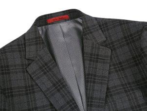 Alessandro Vitello by Renoir 2-Piece Slim Fit Suit for Men - Premium Italian Wool Business Attire (Size 294/15) - Perfect for Weddings, Office Meetings & Formal Events