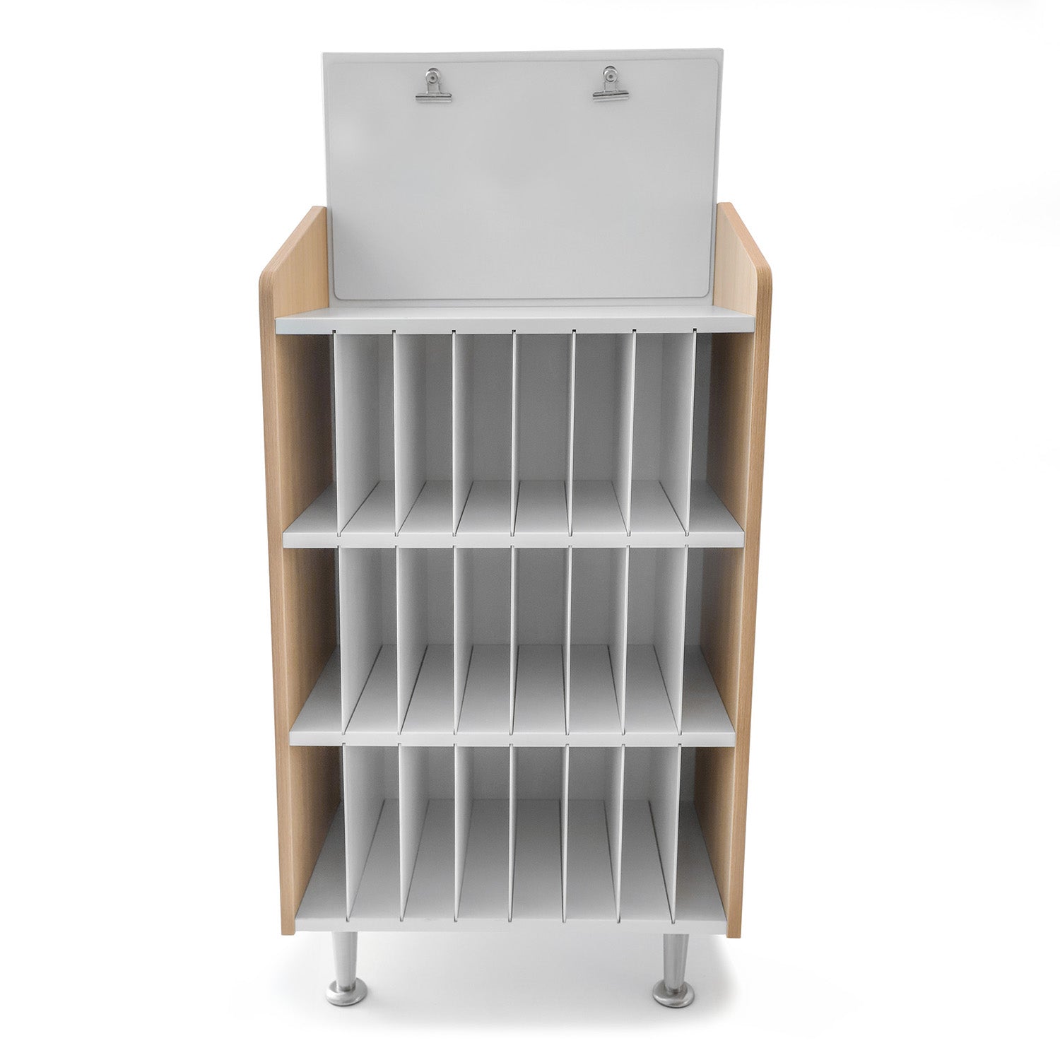 Elevated Mail and Message Center - Wall Mount Organizer for Home & Office - Perfect for Letters, Bills, and Notes - Ideal for Entryway, Kitchen, or Workspace Organization