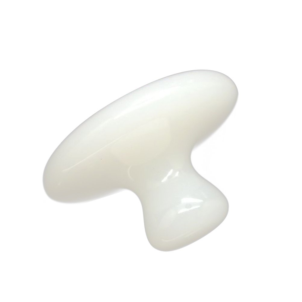 ULTNICE Natural White Quartz Gua Sha Tool Set - Facial Roller & Scraping Plate for Skin Care, Lymphatic Drainage & Relaxation | Perfect for Home Spa, Self-Care Routine & Gift Giving