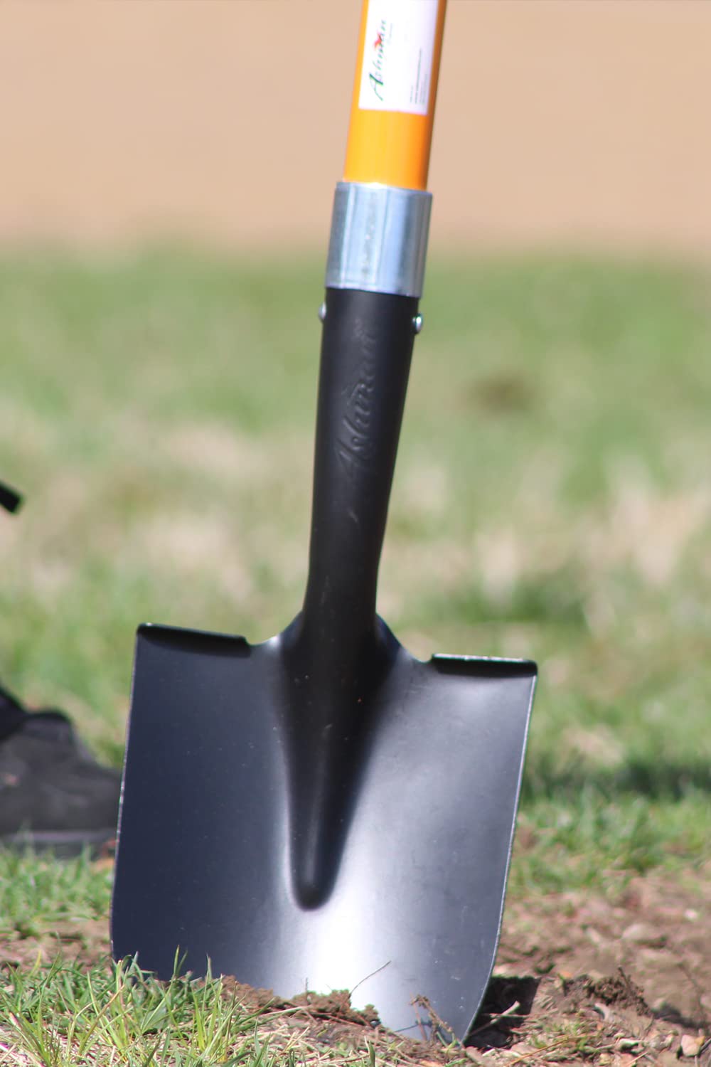 Ashman 6-Pack Short Handle Digging Shovel - 27-Inch Kids Beach & Garden Shovel with D-Handle & Sturdy Blade - Perfect for Sand Play, Snow Removal & Gardening Tools for Children