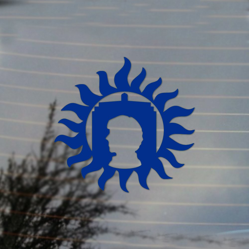 Superwholock Seal Vinyl Decal - Sapphire Blue Cosplay Sticker for Fans | Perfect for Laptops, Water Bottles & DIY Crafts