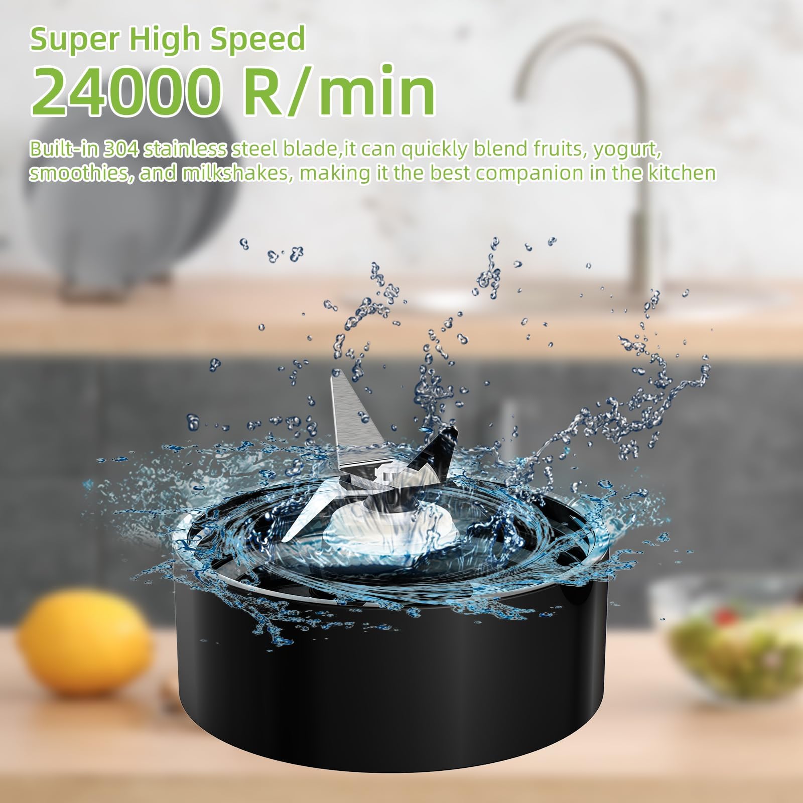 BioloMix 700W Blender and Food Processor Combo - 7-in-1 Multi-Function Kitchen Appliance for Juicing, Grinding, Chopping & Mixing | Perfect for Smoothies, Coffee Spice, Meat & Fruits | Compact & Portable for Home, Office & Travel Use
