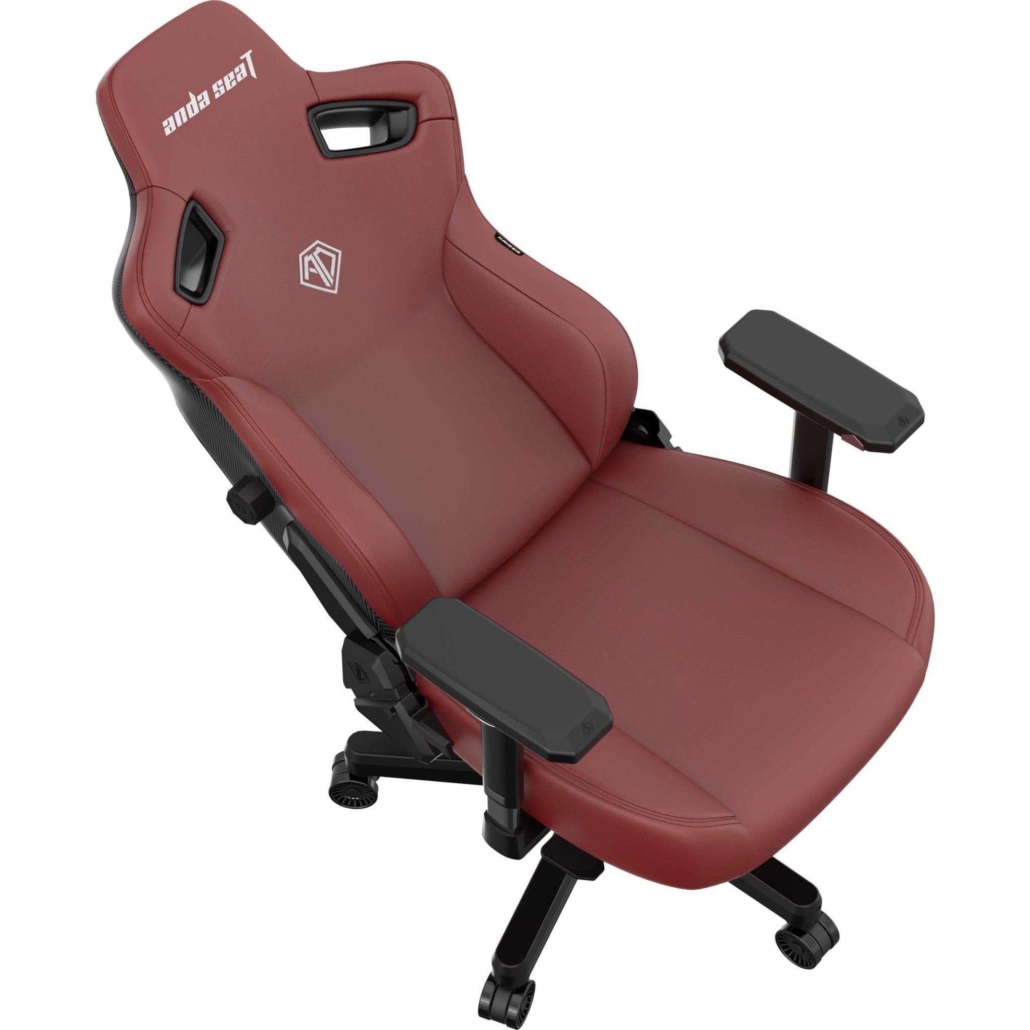 Anda Seat Kaiser 3 Series XL Premium Ergonomic Gaming Chair - Maroon Red for PC, Console & Office Use - Heavy Duty Racing Style with Lumbar Support