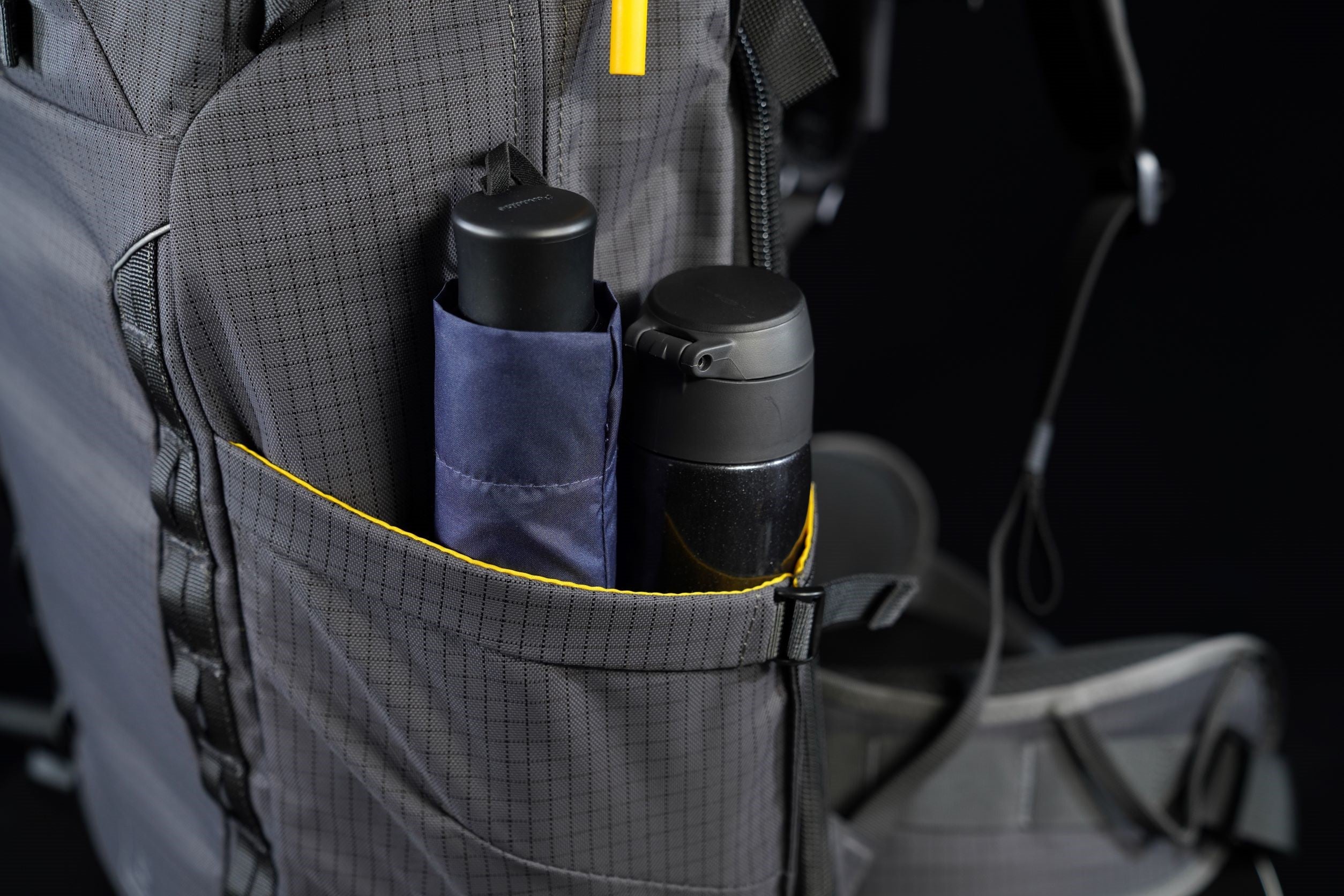 VEO Active 42M Gray Camera Backpack with USB Charger Port - Waterproof DSLR Bag for Travel & Outdoor Photography