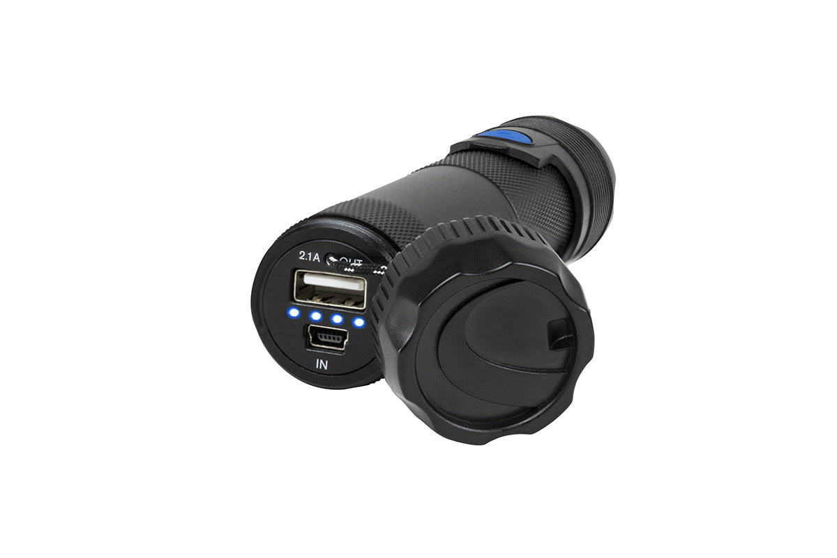 Celestron Elements ThermoTorch 3 - Rechargeable Hand Warmer & Flashlight (Black) | Perfect for Camping, Hiking & Winter Outdoor Activities