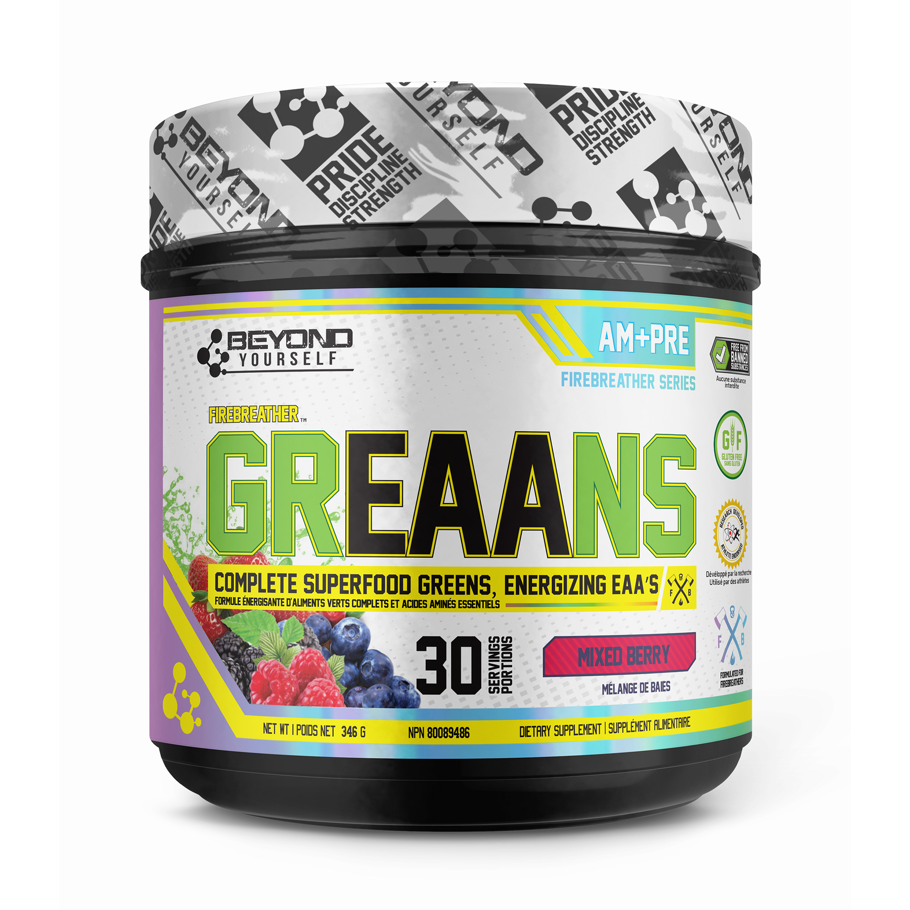 Beyond Yourself Greaans 346g - Premium Organic Green Beans | Healthy Vegan Snack for Weight Loss & Cooking | Perfect for Salads, Stir-Fries & Meal Prep