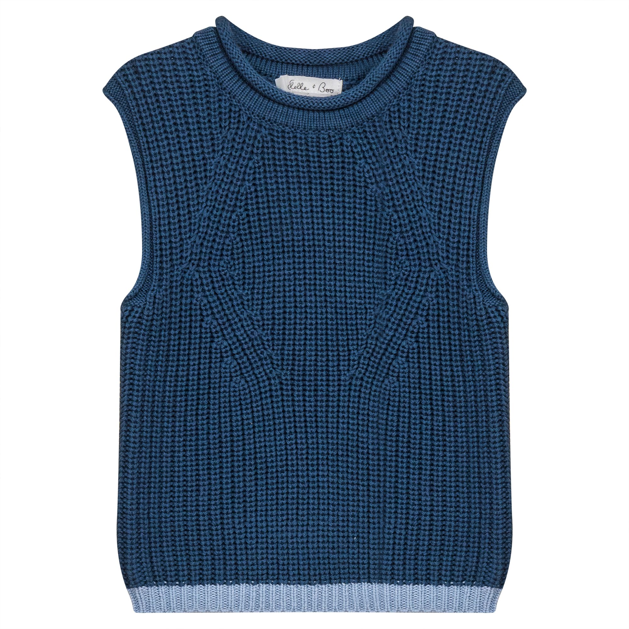 Women's Knit Vest with Fennel Neck - Cozy Winter Layering Piece for Office, Casual Outfits & Fall Fashion