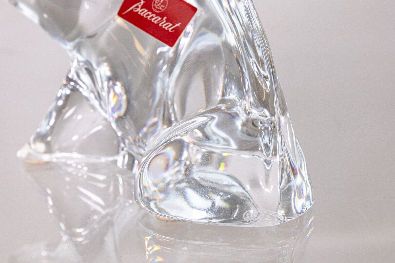 Baccarat Crystal Glass Boar Figurine - Elegant Table Sculpture Decor for Home, Office & Gift Giving - Perfect for Christmas, Birthday & Anniversary Presents