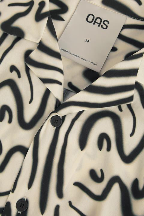 OAS Viscose Shirt for Women - Soft & Breathable Button Down Blouse - Perfect for Office, Casual Wear & Summer Outfits
