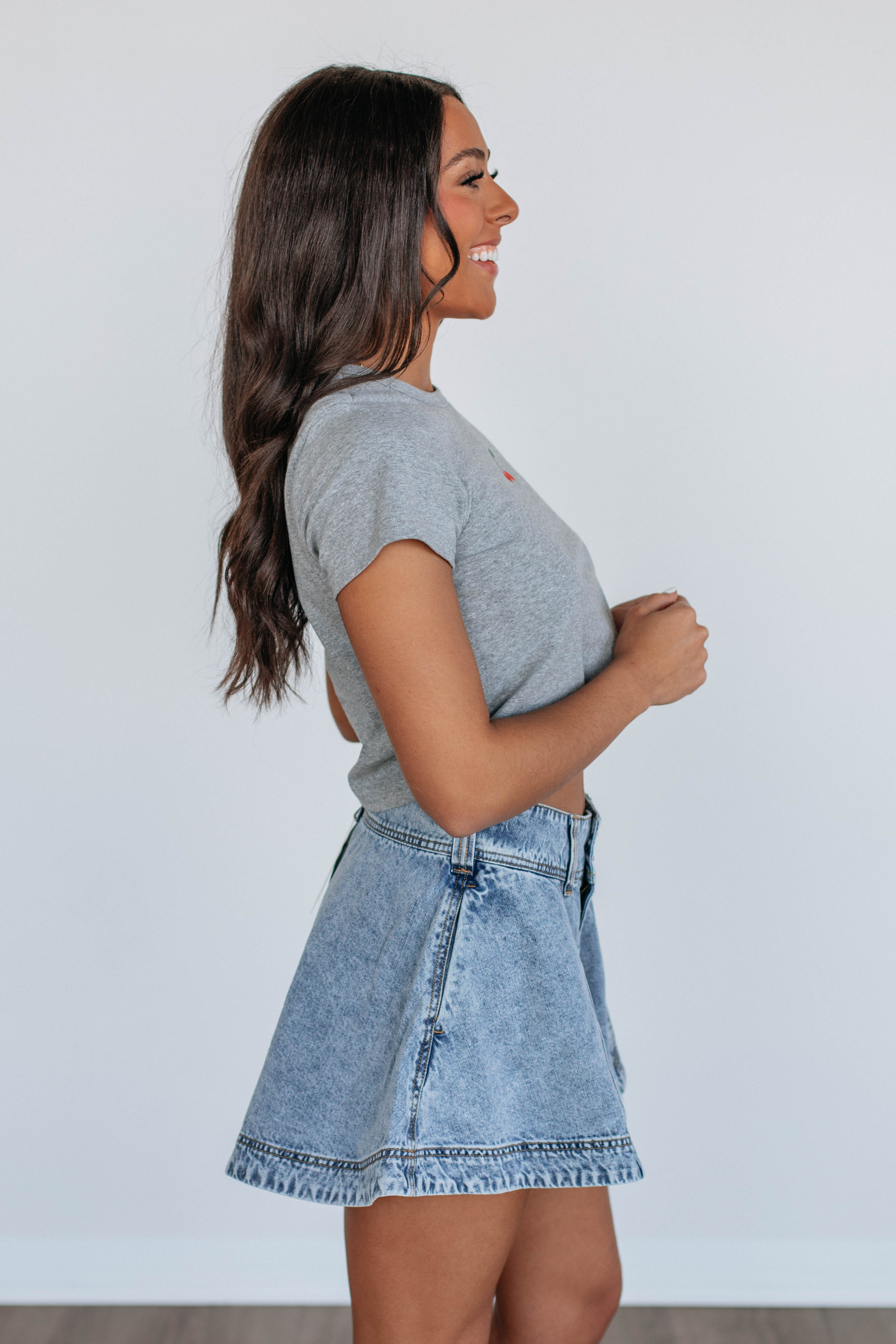 Calita Women's Denim Shorts - High Waisted Stretch Jean Shorts for Summer | Perfect for Casual Outfits, Beach Trips & Outdoor Activities