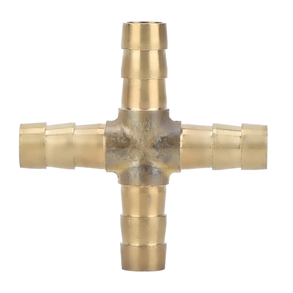 **Brass Hose Connector - Heavy Duty Anti-Corrosion Splicer for Pneumatic & Plumbing Systems - Easy Installation for Garden, Industrial & Home Use**