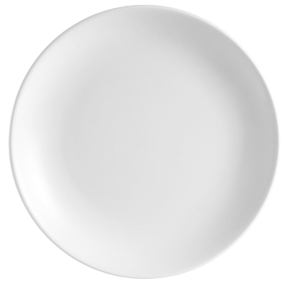 Premium 10-Inch Porcelain Dinner Plates - Set of 24, Super White & Bright - Fine China Restaurant Quality - Perfect for Fine Dining, Catering & Home Entertaining
