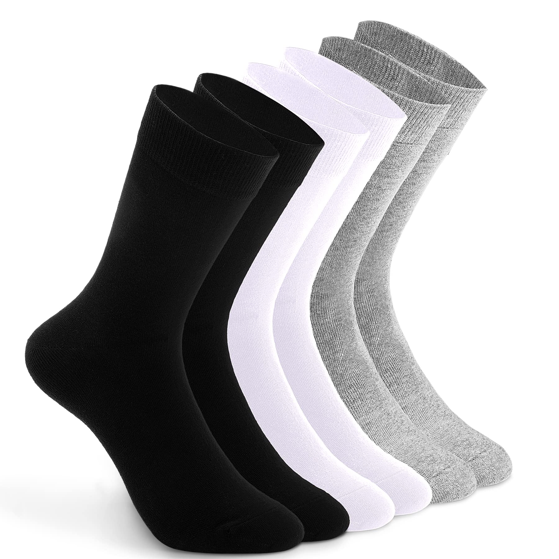 SUNYAA Women's Soft Cotton Ankle Socks - 6 Pairs Pack of Thin Breathable Dress Socks for Casual, Athletic & Running | Perfect for Workouts, Office Wear & Daily Comfort