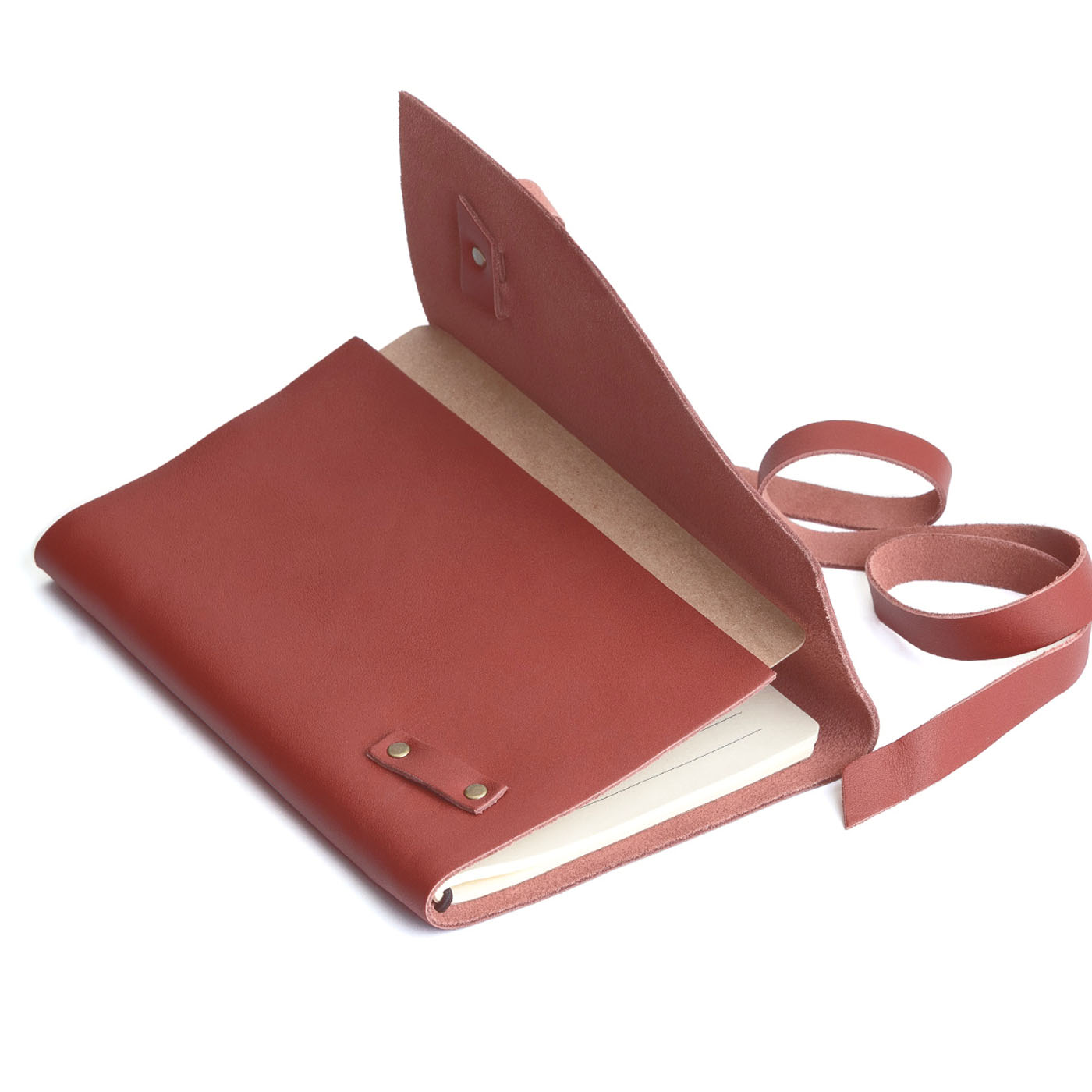 Premium Leather Wrap Journal for Writing & Sketching - Handmade Refillable Notebook, Perfect for Travel, Work & Creative Projects