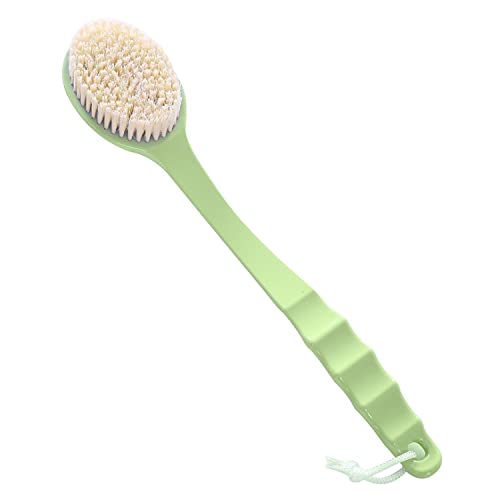 KHY Long Handle Bath Brush with Soft Bristles - Exfoliating & Massaging Back Scrubber for Shower, Spa, and Relaxation at Home