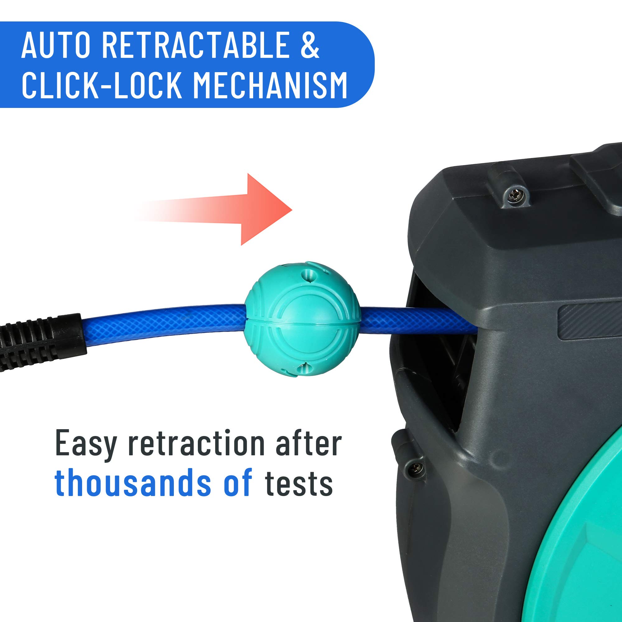Retractable Air Hose Reel 3/8