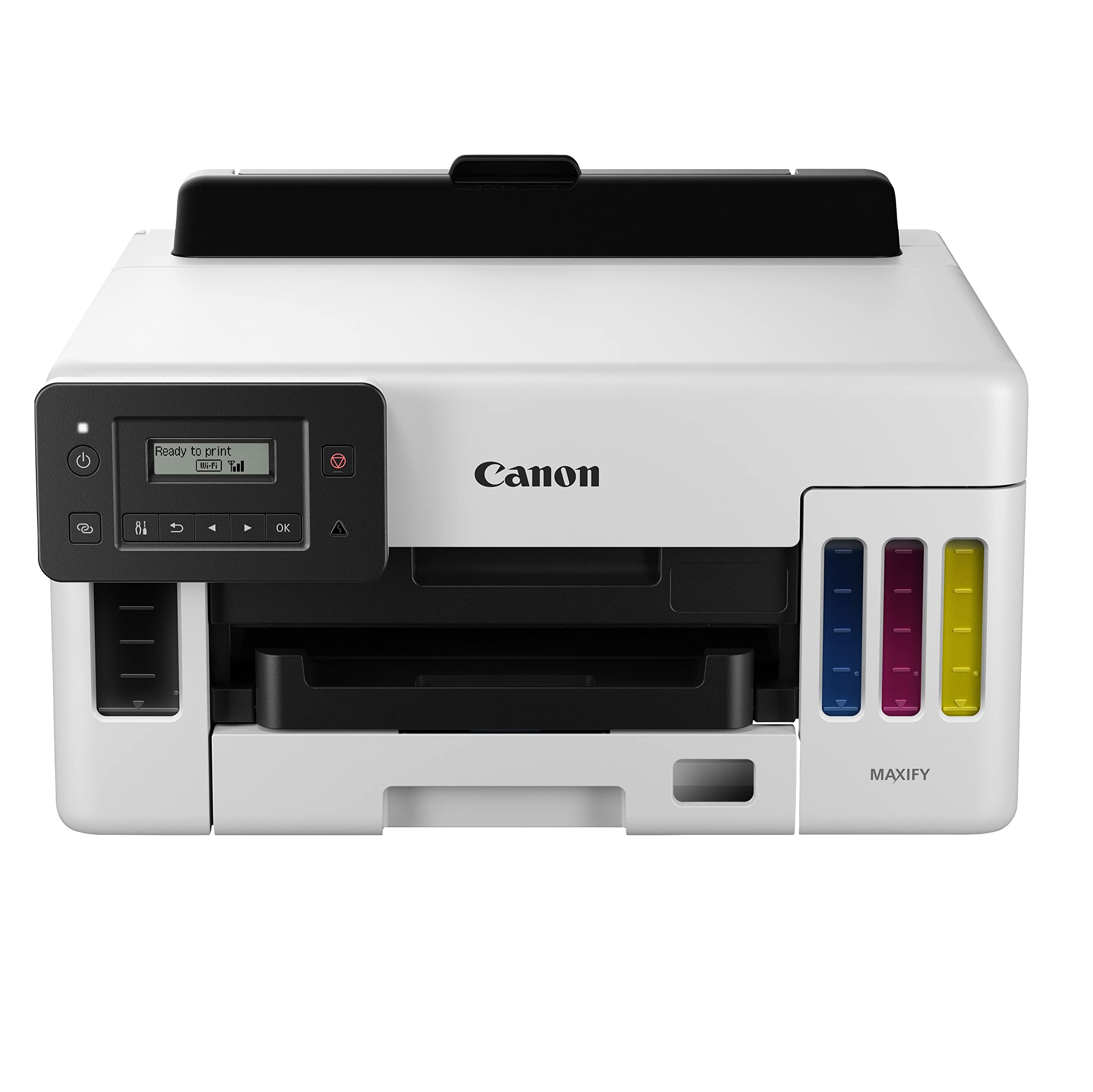 Canon MAXIFY GX5050 Wireless All-in-One Inkjet Printer with High-Yield Ink Tanks - Ideal for Home Office & Small Business Printing Needs