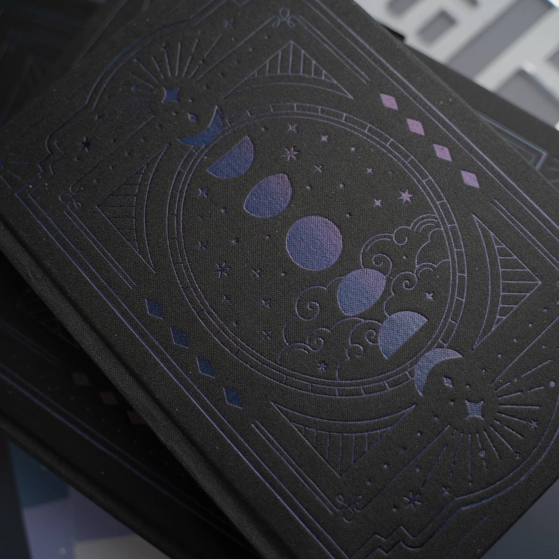 Archer and Olive A5 Wonderstruck Blackout Dot Grid Notebook - Premium Bullet Journal for Planning, Sketching & Note Taking - Perfect for Artists, Students & Professionals