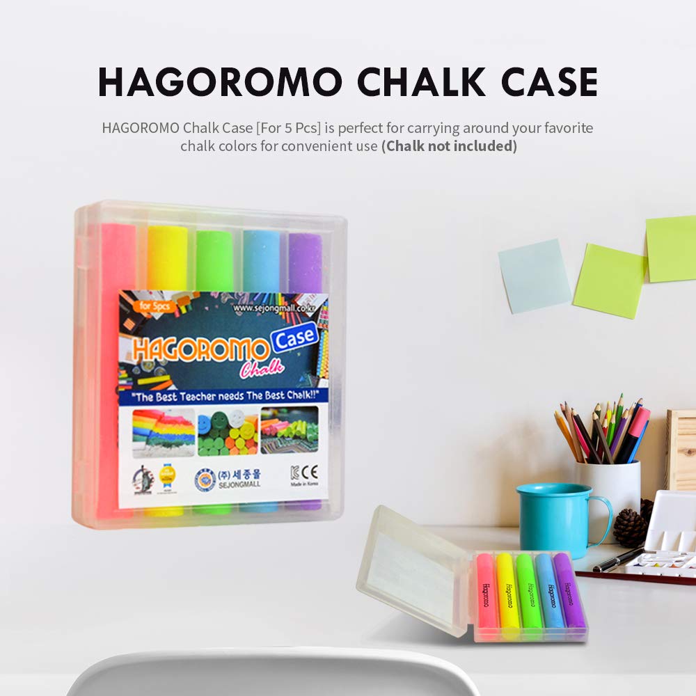 Hagoromo Chalk Case - Premium Chalk Holder for Teachers, Mathematicians & Artists - Perfect for Classroom, Blackboard & Chalkboard Use