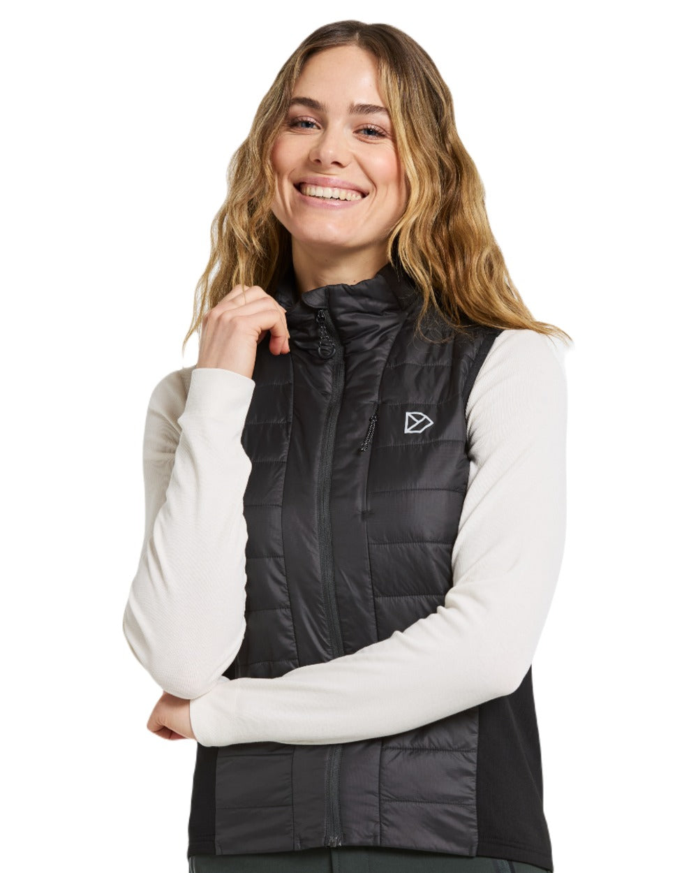 Didriksons Women's Anja Vest - Lightweight Waterproof Puffer Vest for Outdoor Activities, Hiking & Travel