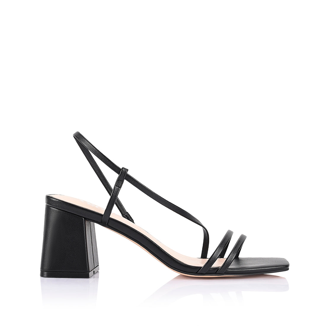 Stormi Women's Block Heel Sandals - Comfortable Black Summer Shoes for Walking, Dating & Outdoor Activities