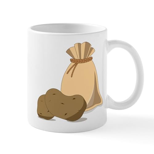 White - Potato Bag Mug