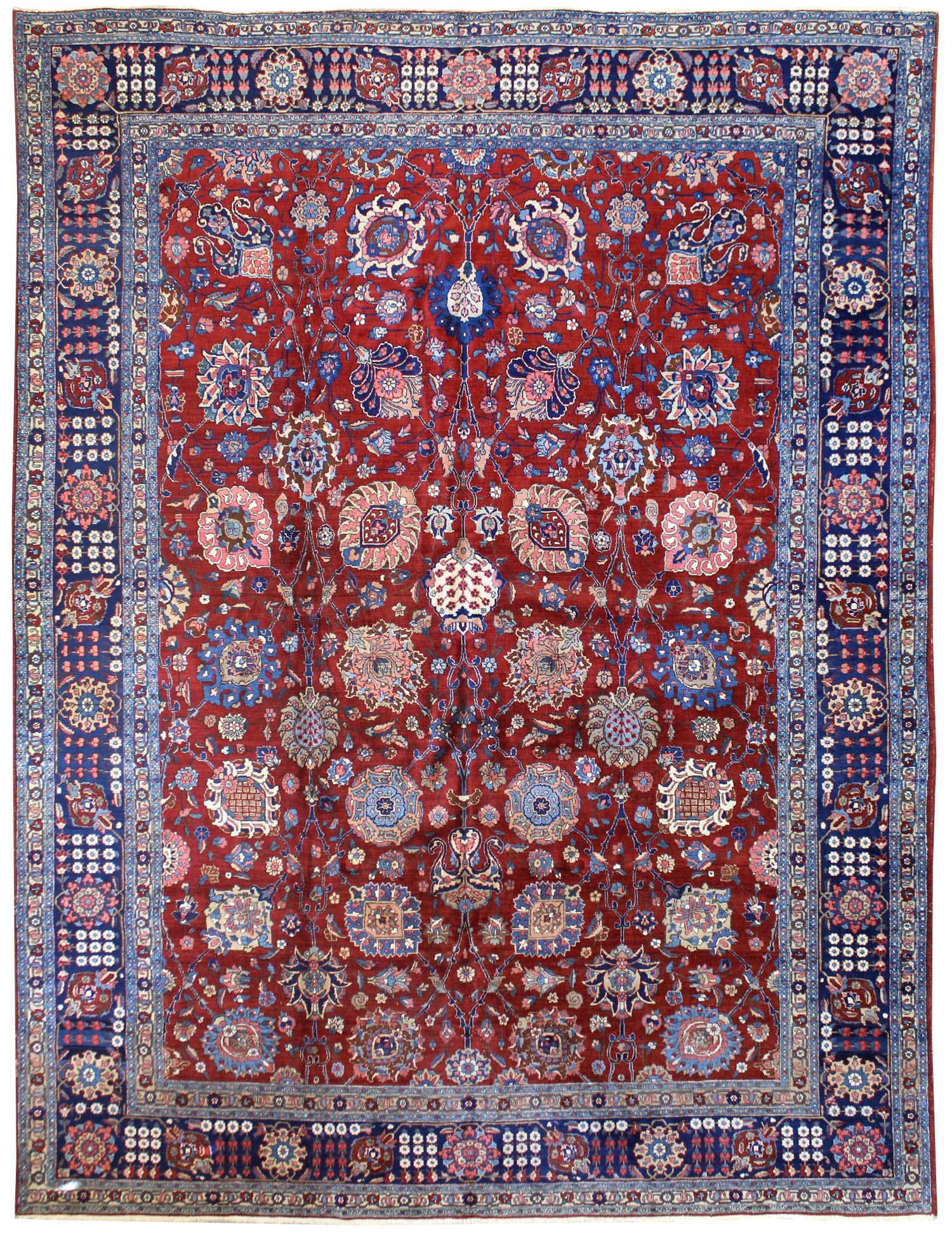Handwoven Antique Tabriz Traditional Persian Rug JF8502 - Perfect for Living Room, Bedroom & Home Decor